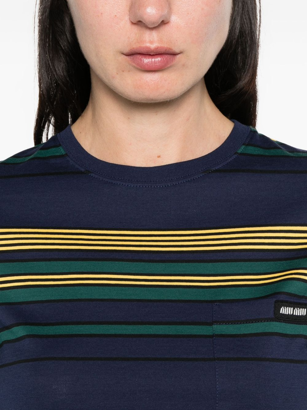 [Miu Miu] T-shirts Short Sleeve SS26 MJNA0918ZVF0V9D