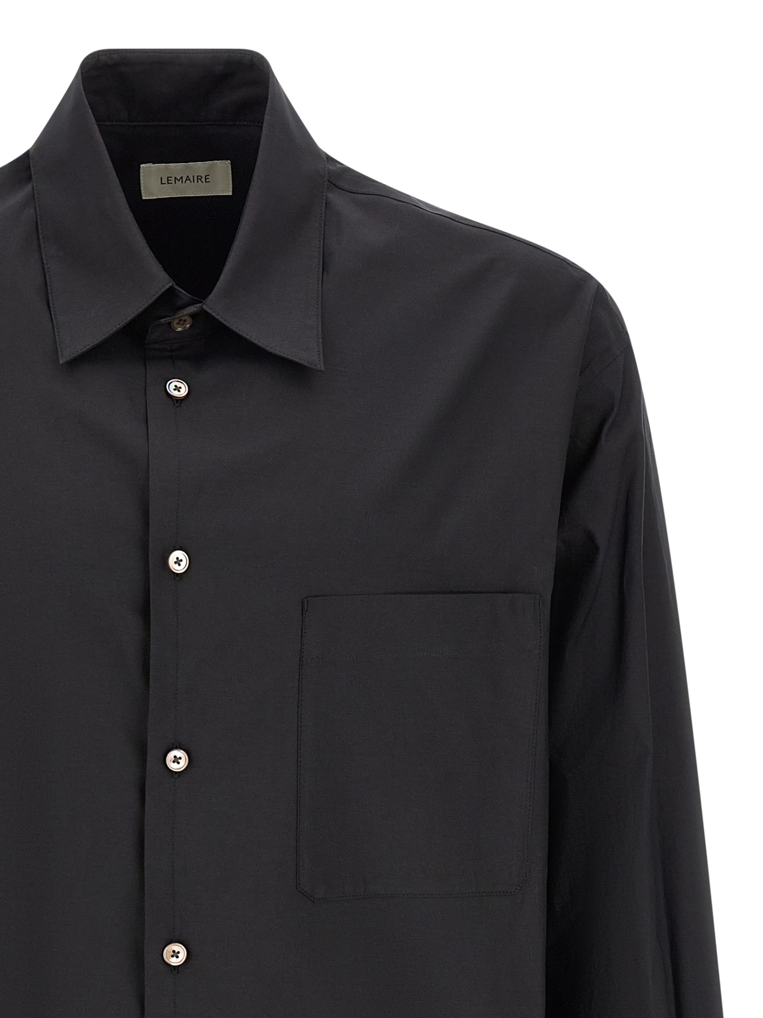 [LEMAIRE] Shirts Long Sleeve SS26 SH1236LF1500BK998