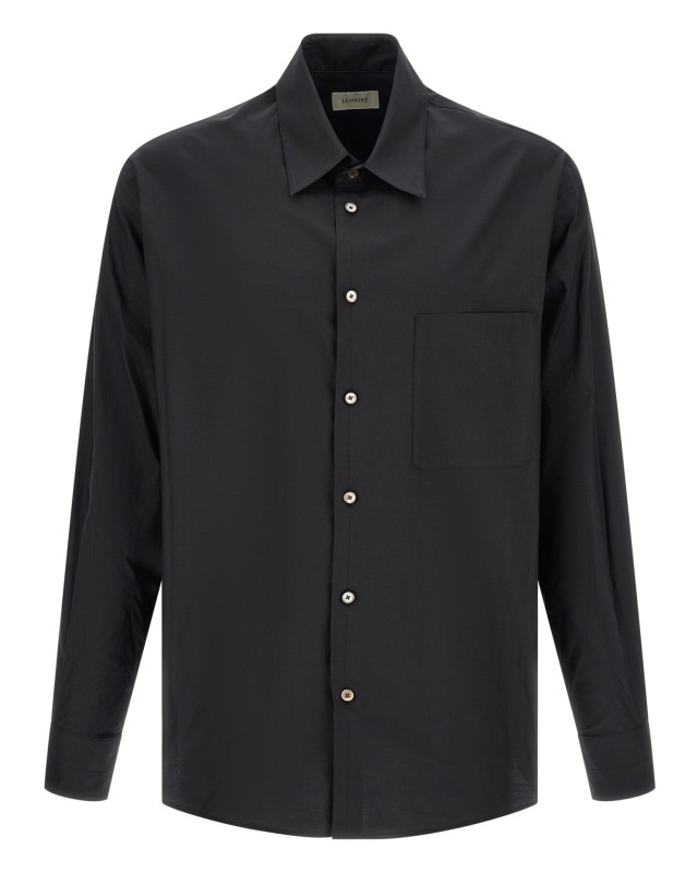 [LEMAIRE] Shirts Long Sleeve SS26 SH1236LF1500BK998