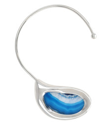 [Panconesi] Necklace SS26 S26-NE002-S_BRASSAZUREAGATE