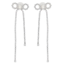 [Self-portrait] Earring SS26 RS26-606E-SL_SILVER