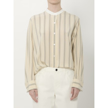 [THE ROW] Shirts Long Sleeve SS26 10797_W4349_WHITE/BLACK
