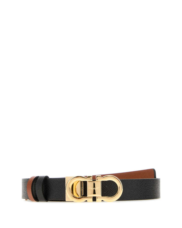 [Salvatore Ferragamo] Belt FW26 230294780407 NERONEWCOGNAC