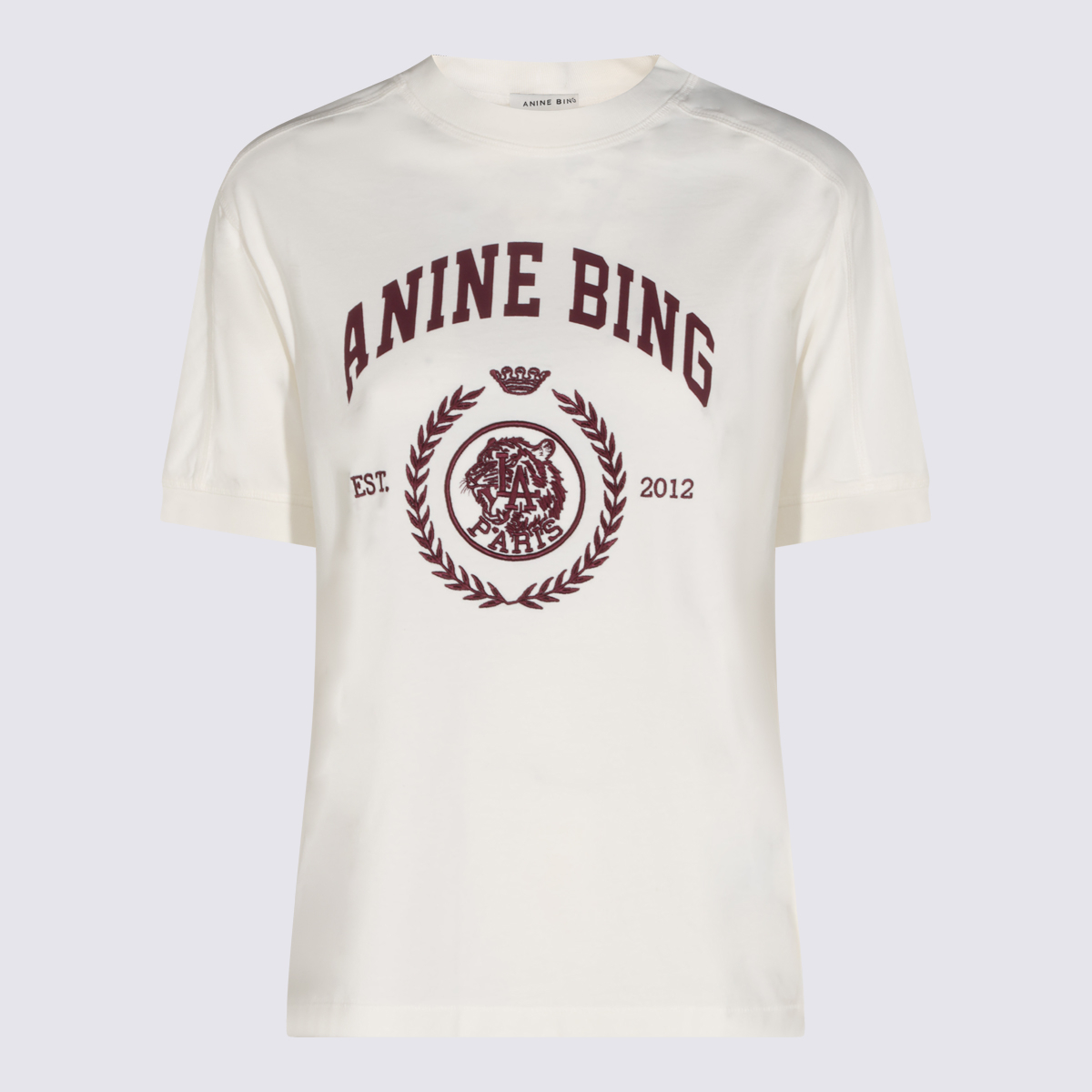 [Anine Bing] T-shirts Short Sleeve FW26 A0812695WKHA3
