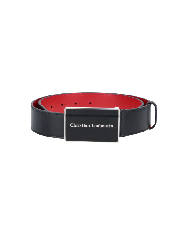 [Christian Louboutin] Belt FW26 3265087BK65