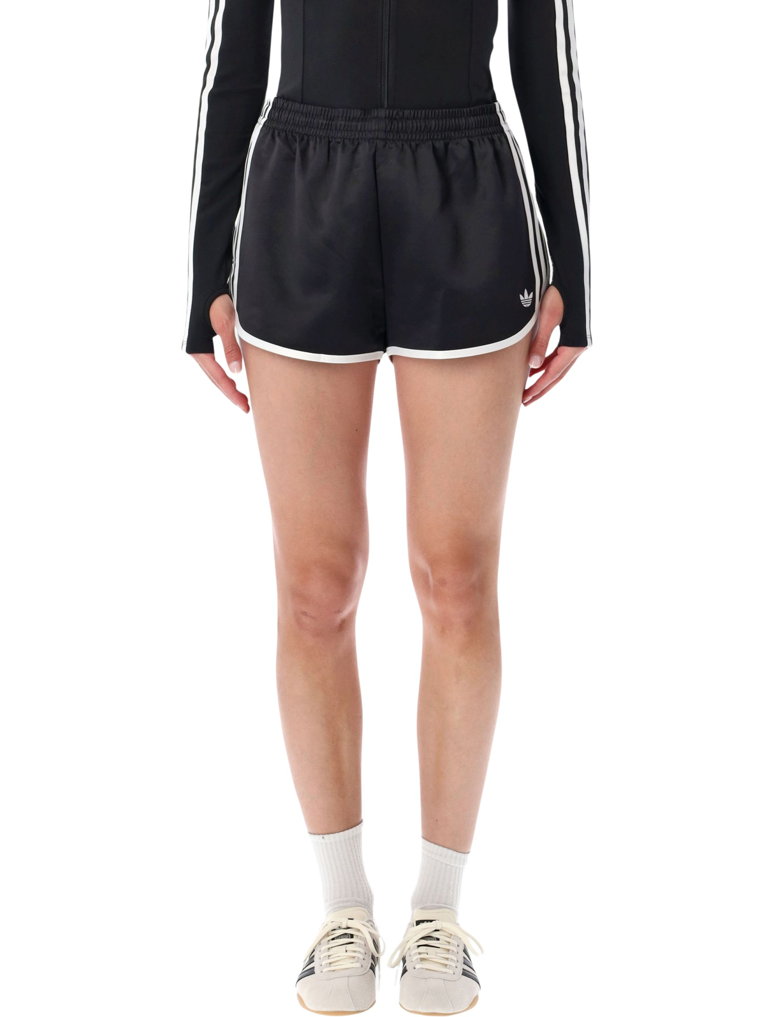 [ADIDAS ORIGINALS] Shorts FW26 KR4226BLACK/WHIT