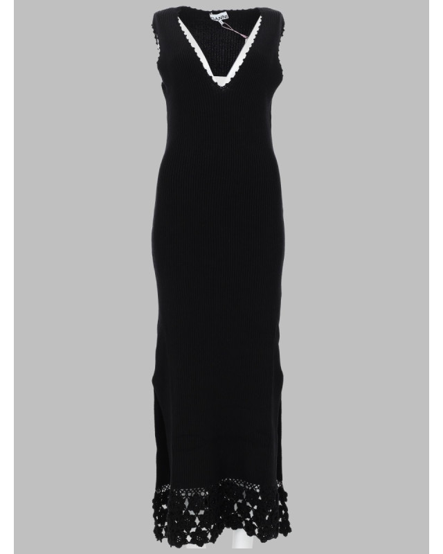 [GANNI] Sleeveless dress SS26 A1030474_099