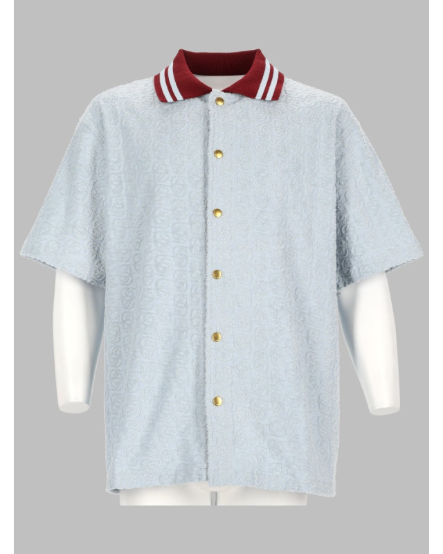 [DROLE DE MONSIEUR] Shirts FW26 SH221_CO201BLUE