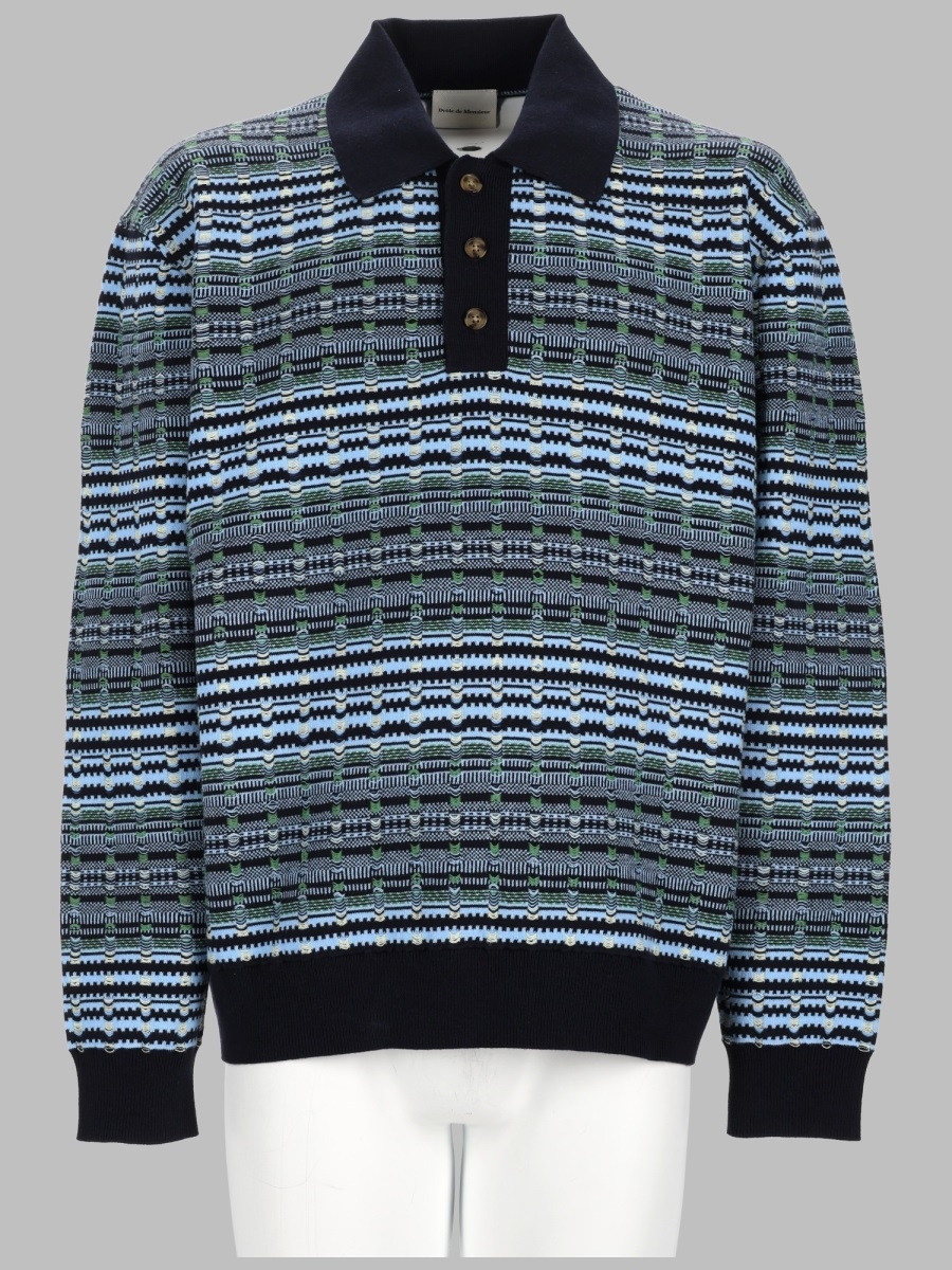 [DROLE DE MONSIEUR] Knitwear FW26 PO222_CO209BLUE