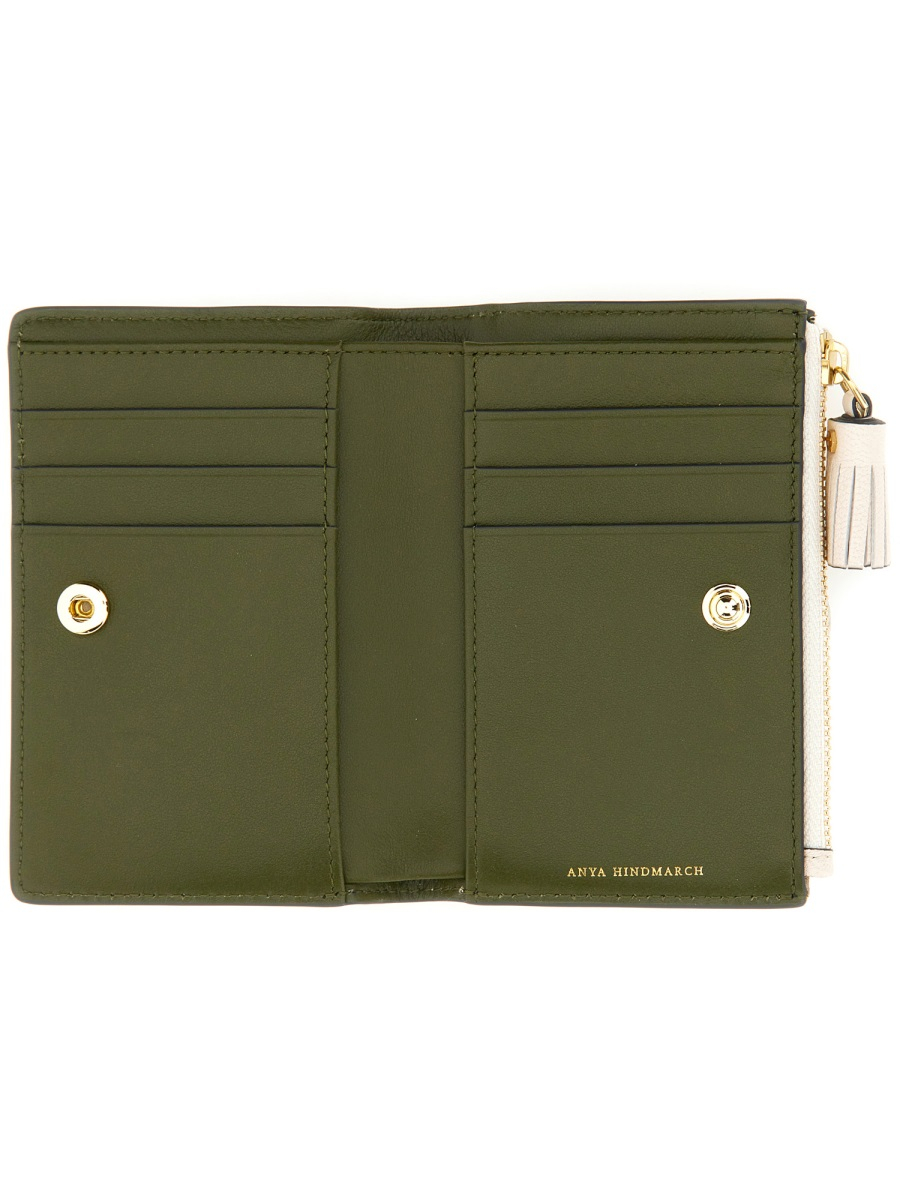 [Anya Hindmarch] Wallet FW26 188135_CHALK
