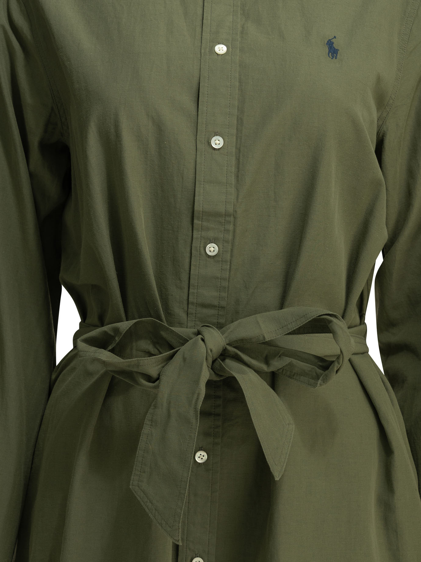 [Polo Ralph Lauren] Long sleeve dress SS26 211A96346001SUPPLY OLIVE