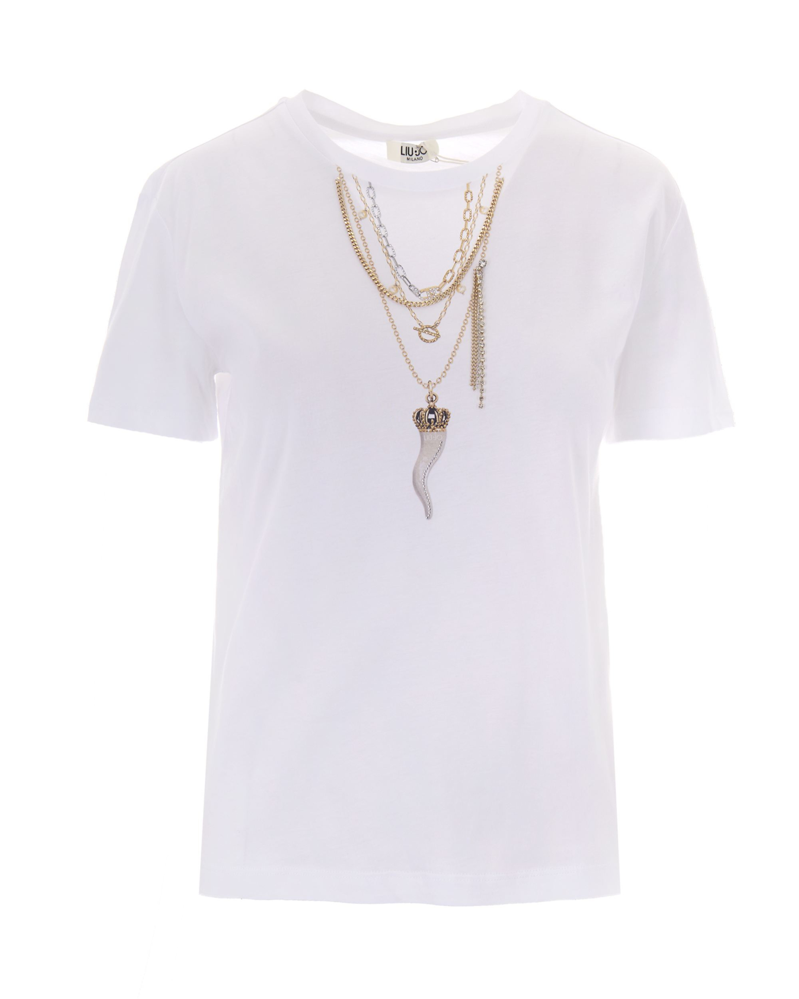 [Liu Jo Jeans] T-shirts Short Sleeve FW26 WF6079JS923Q9698