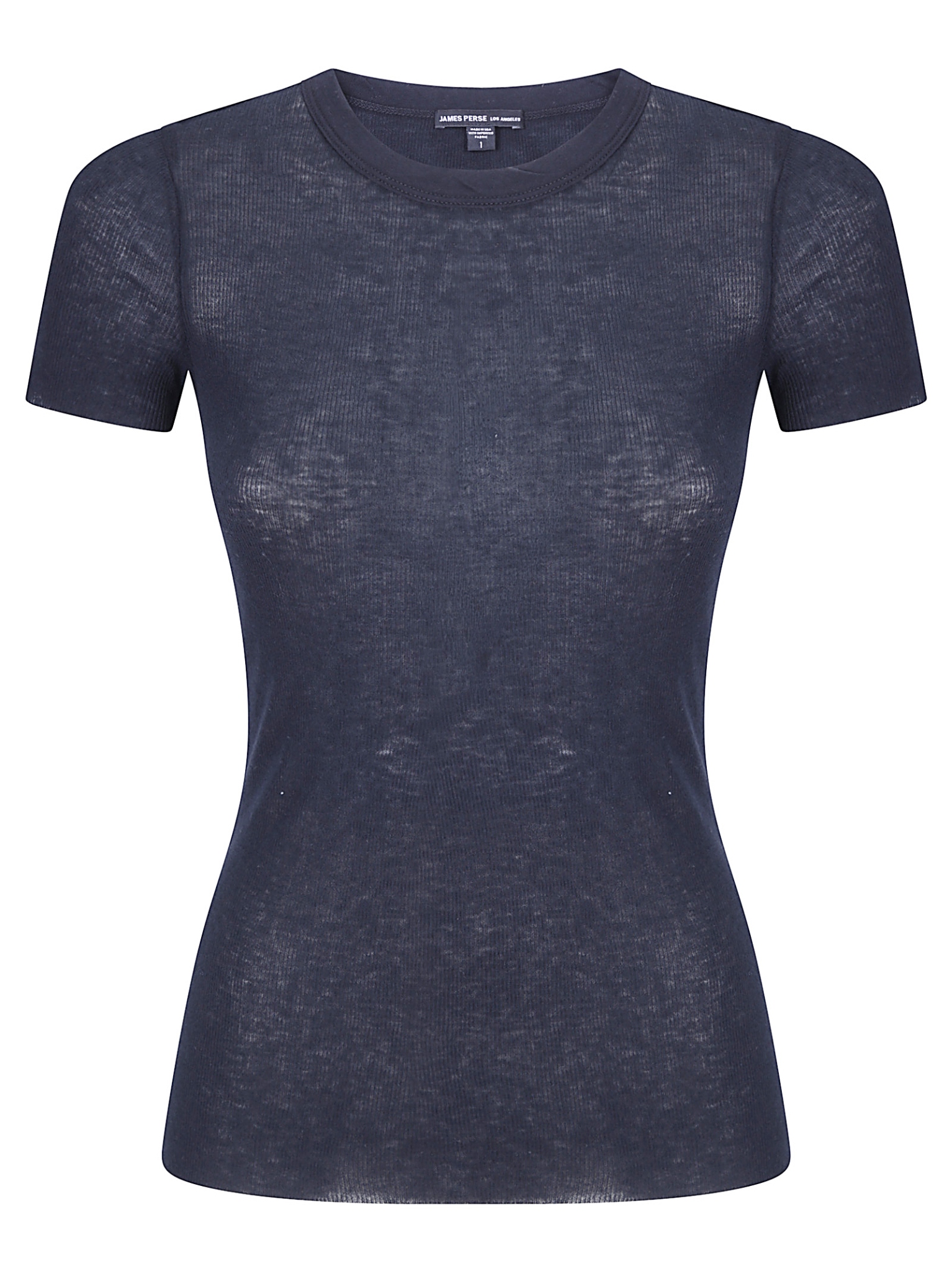 [JAMES PERSE] T-shirts Long Sleeve FW26 WVA3978 BLK