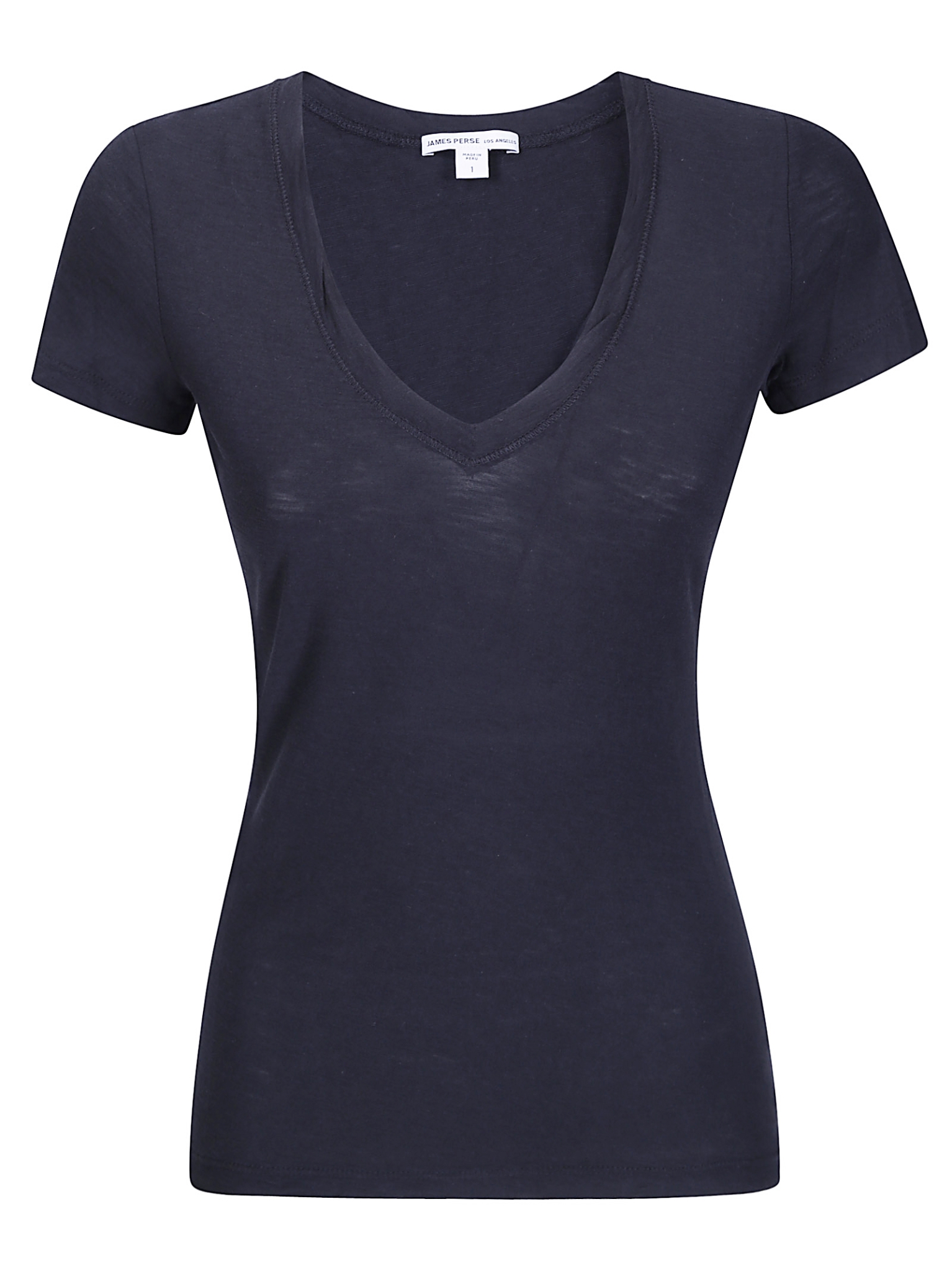 [JAMES PERSE] T-shirts Long Sleeve FW26 WUA3695 BLK