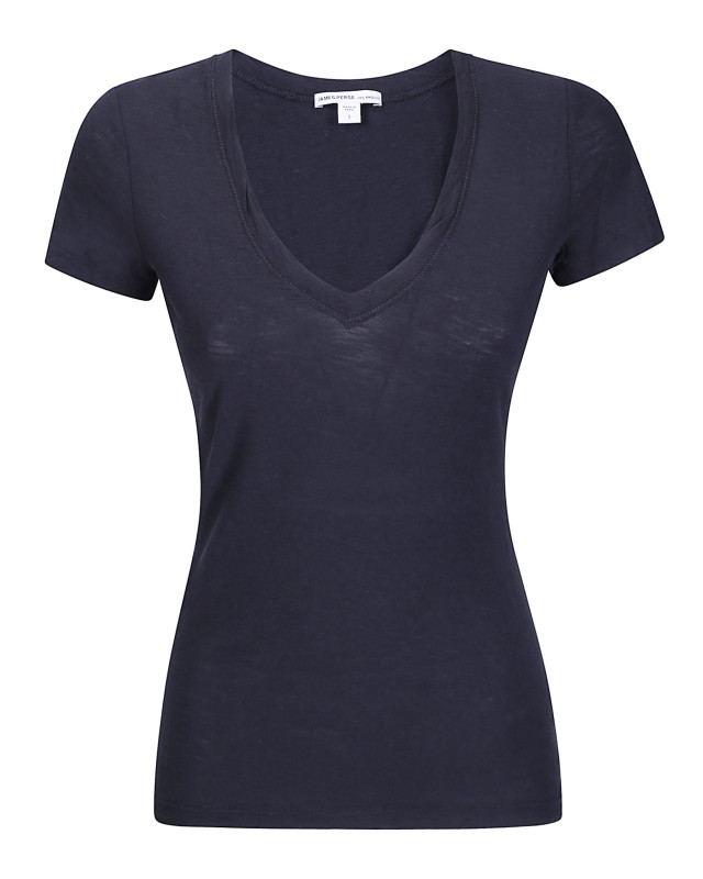 [JAMES PERSE] T-shirts Long Sleeve FW26 WUA3695 BLK