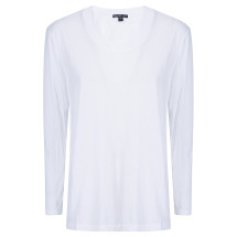 [JAMES PERSE] T-shirts Long Sleeve FW26 WKJ3637 WHT