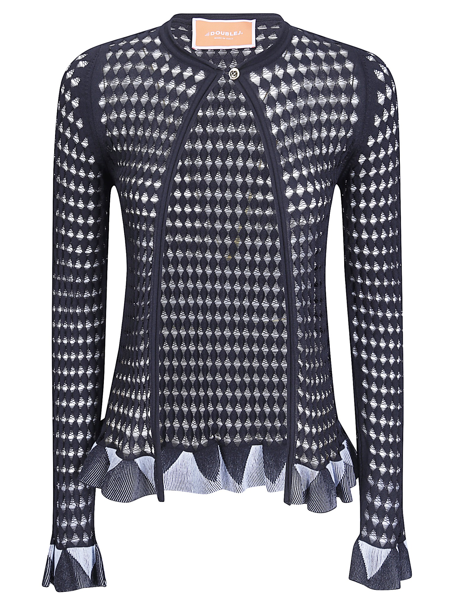 [La Double J] Cardigan FW26 PUL0377KNI211VA500 BL03