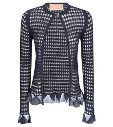[La Double J] Cardigan FW26 PUL0377KNI211VA500 BL03