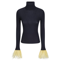 [La Double J] Knitwear FW26 PUL0167KNI091VA195 BL01