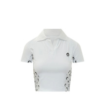 [MARINE SERRE] T-shirts Short Sleeve SS26 WTO510ACJER0101WH00