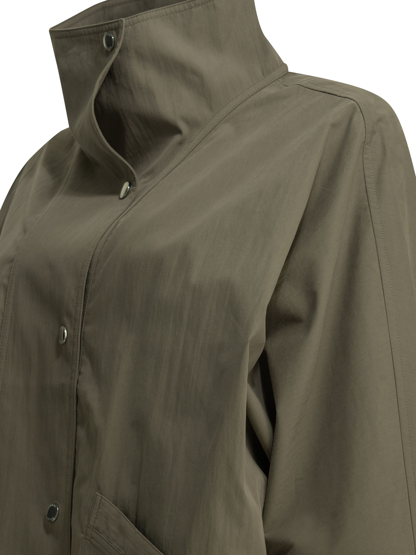 [TOTEME] Raincoat FW26 253-WRO0222-FB0427-391CLOVE
