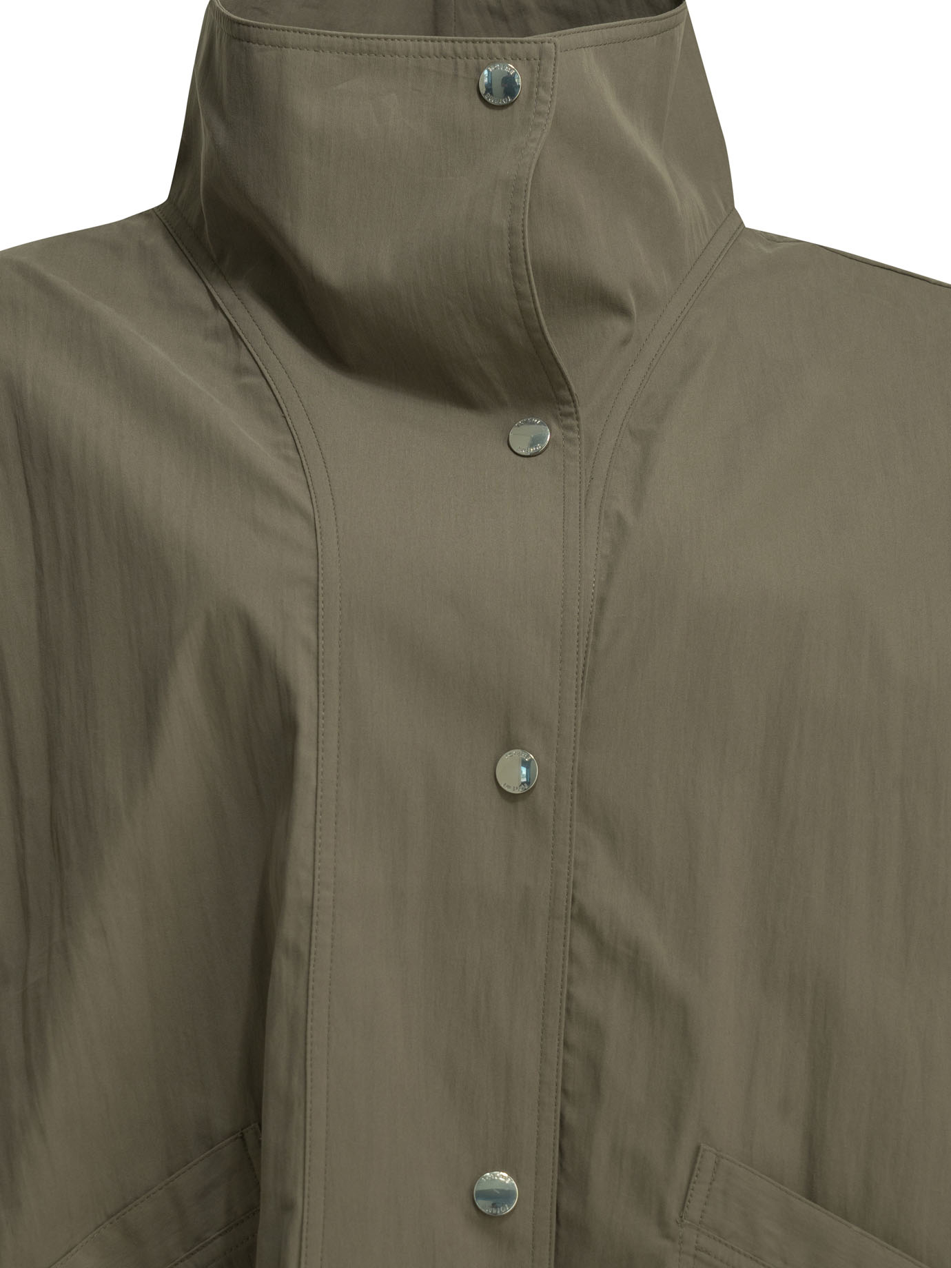 [TOTEME] Raincoat FW26 253-WRO0222-FB0427-391CLOVE