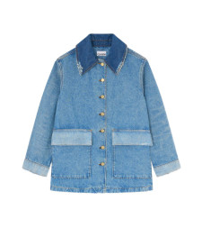 [GANNI] Denim Jacket SS26 A1010179567