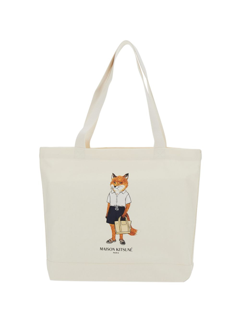[MAISON KITSUNE] Shoulder bag SS26 QU05108WW9042P700