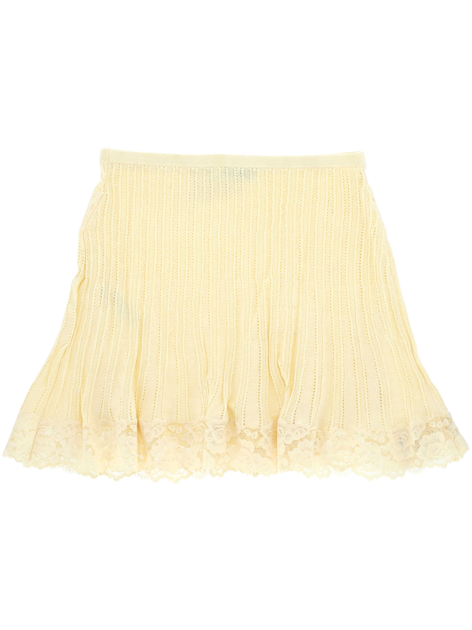 [Self - portrait] Knitwear SS26 SS26-049SKYYELLOW