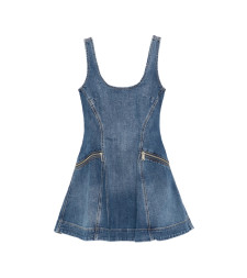 [Self - portrait] Sleeveless dress SS26 SS26-813SBLBLUE