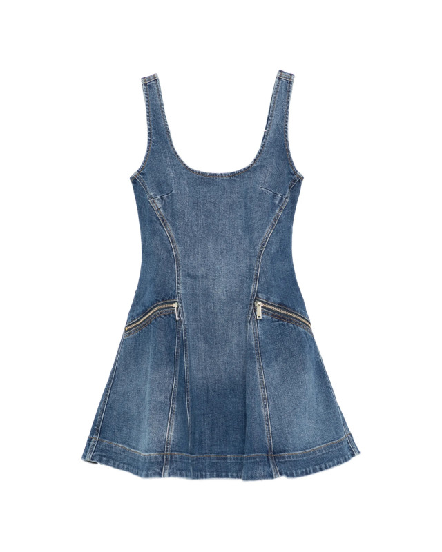 [Self - portrait] Sleeveless dress SS26 SS26-813SBLBLUE