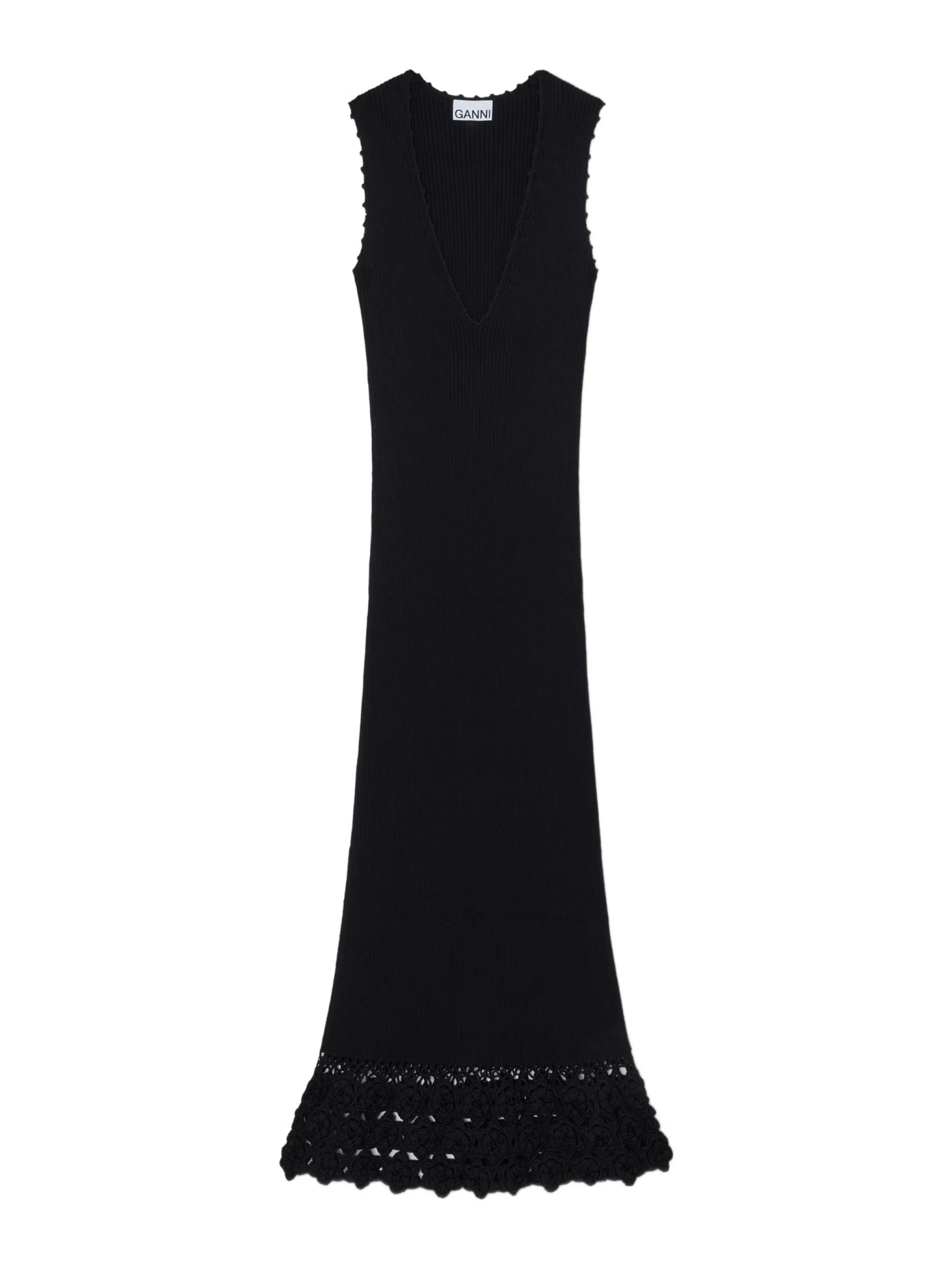 [GANNI] Sleeveless dress SS26 A1030474099
