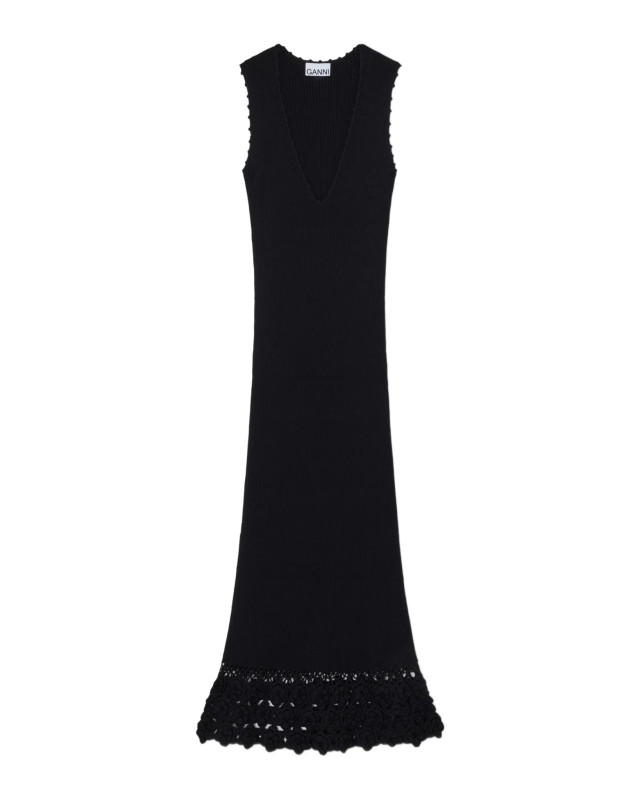 [GANNI] Sleeveless dress SS26 A1030474099