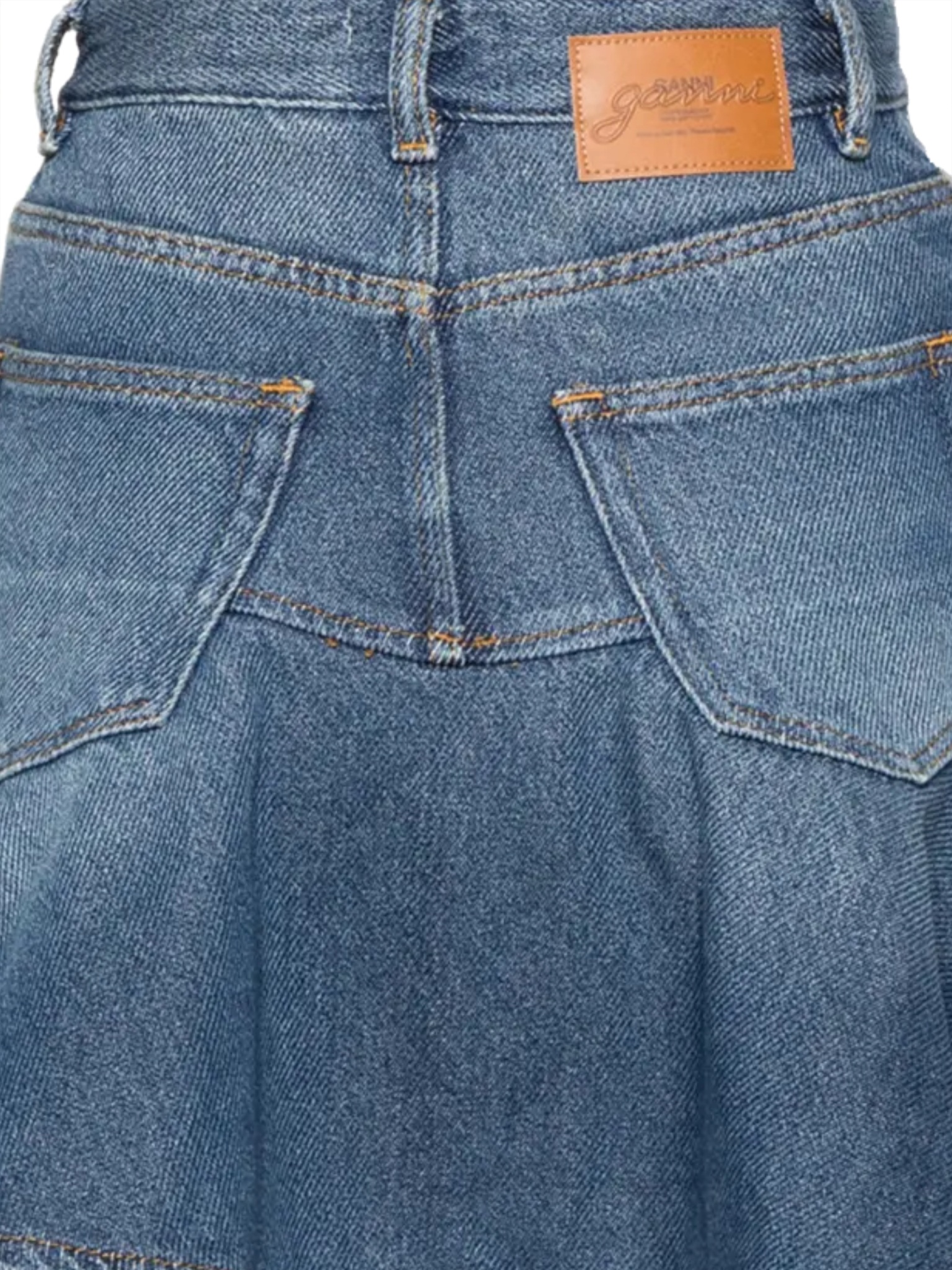 [GANNI] Mini skirt SS26 A1090042569