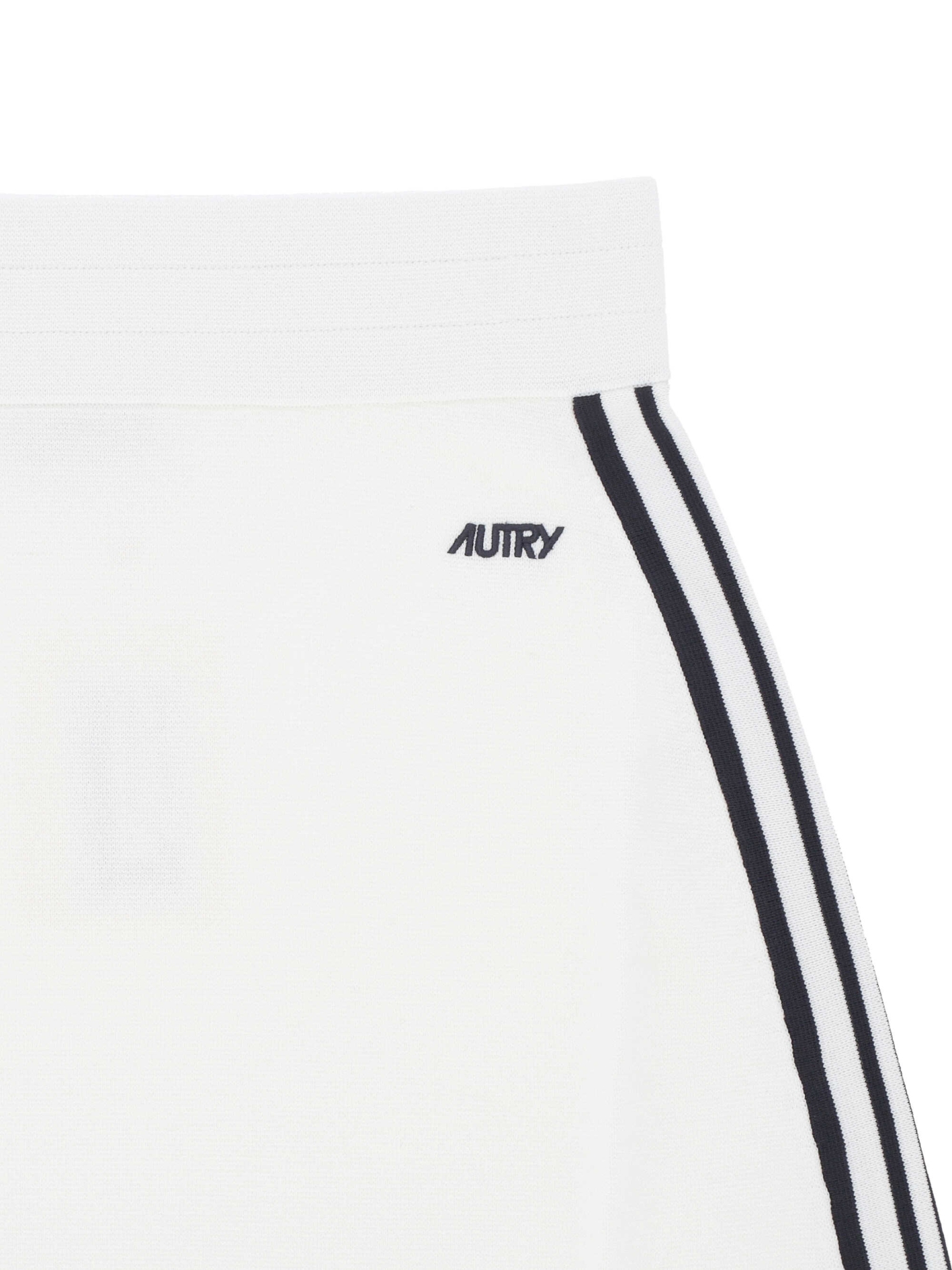[AUTRY] Mini skirt SS26 SKPW031WKNIT WHITE