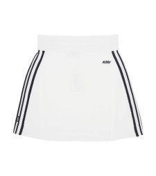 [AUTRY] Mini skirt SS26 SKPW031WKNIT WHITE