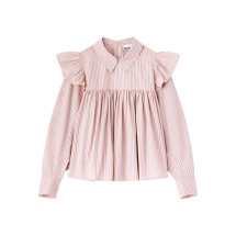 [GANNI] Shirts Long Sleeve SS26 A1040084868