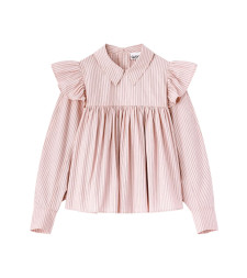 [GANNI] Shirts Long Sleeve SS26 A1040084868