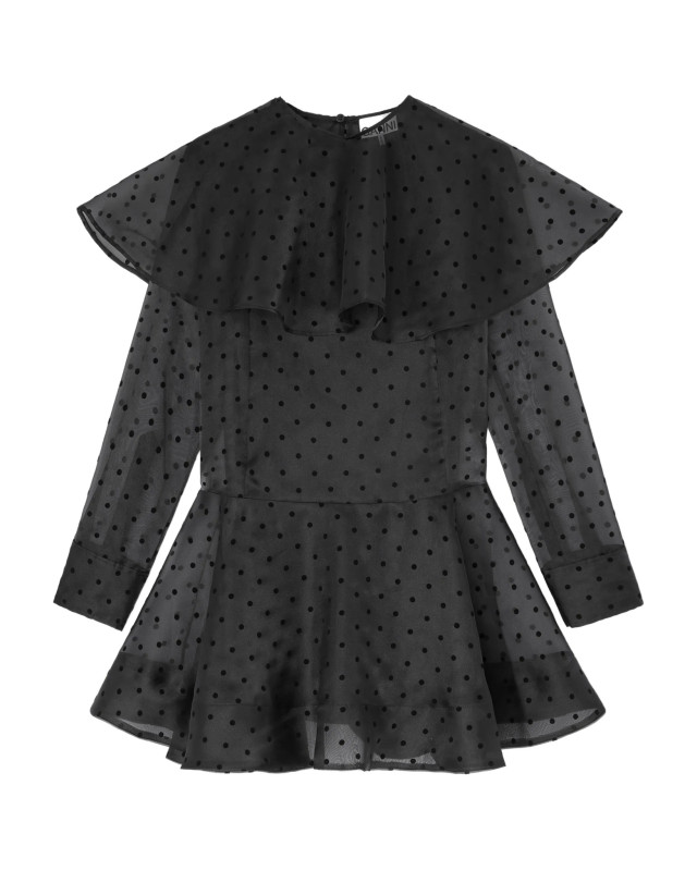 [GANNI] Long sleeve dress SS26 A1030179099