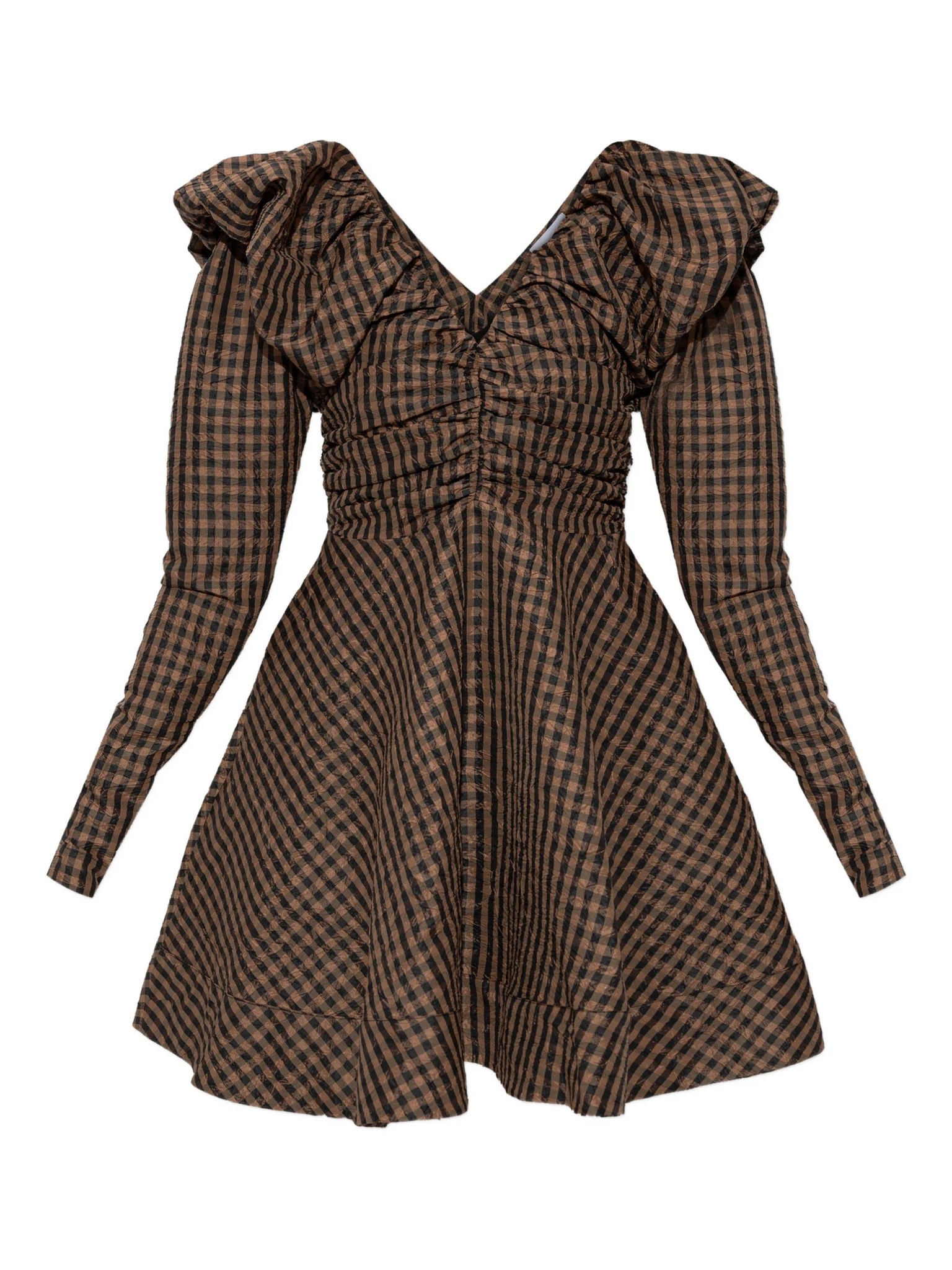 [GANNI] Long sleeve dress SS26 A1030108925