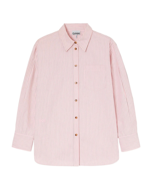 [GANNI] Shirts Long Sleeve SS26 A1040070868