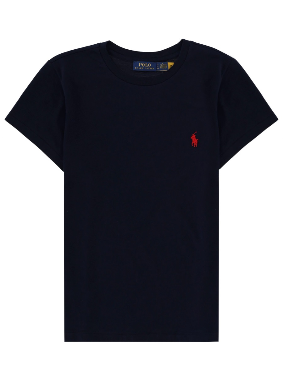 [Polo Ralph Lauren] T-shirts Short Sleeve FW26 211B14605_031CRUISENAVY
