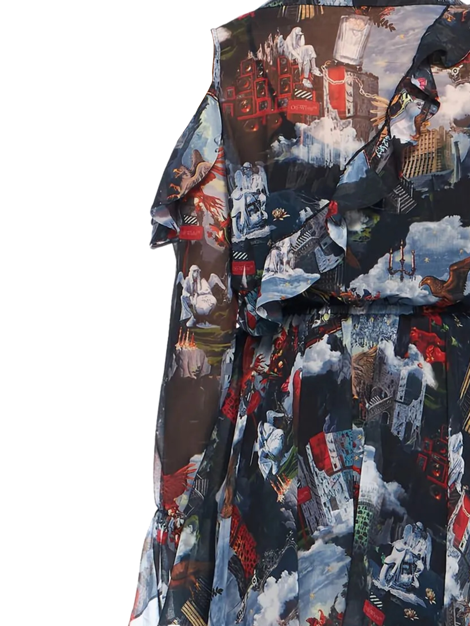 [Off White] Long sleeve dress FW25 OWDB55LF25FAB0018500