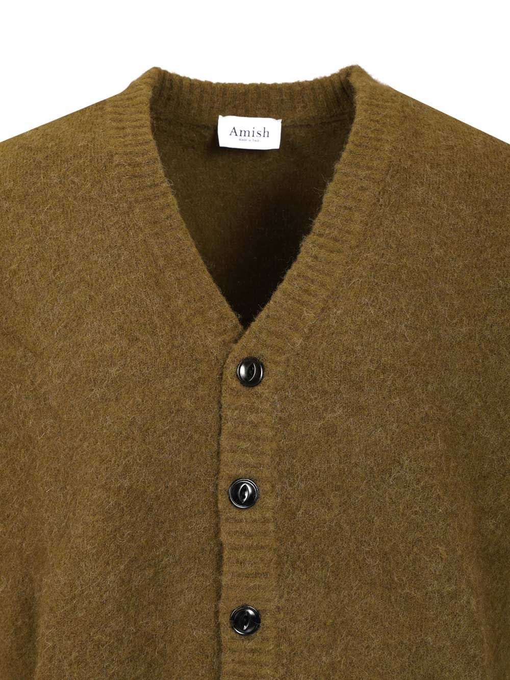[AMISH] Cardigan FW25 AMU059CN34XXXXC0514