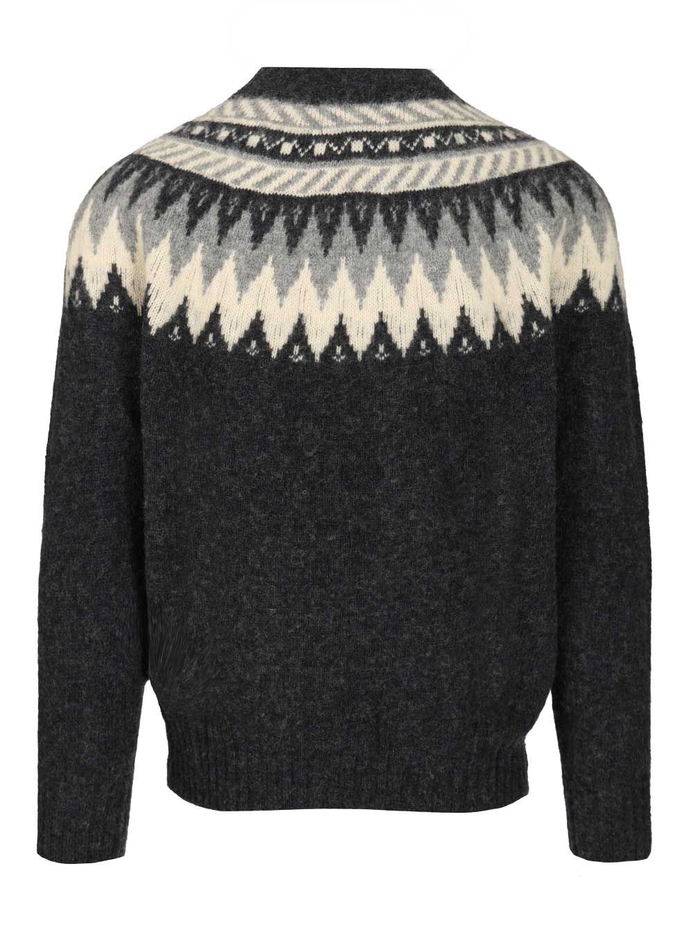 [Howlin] Knitwear FW25 MAGICIAN IN THE MOUNTAINCHARCOAL