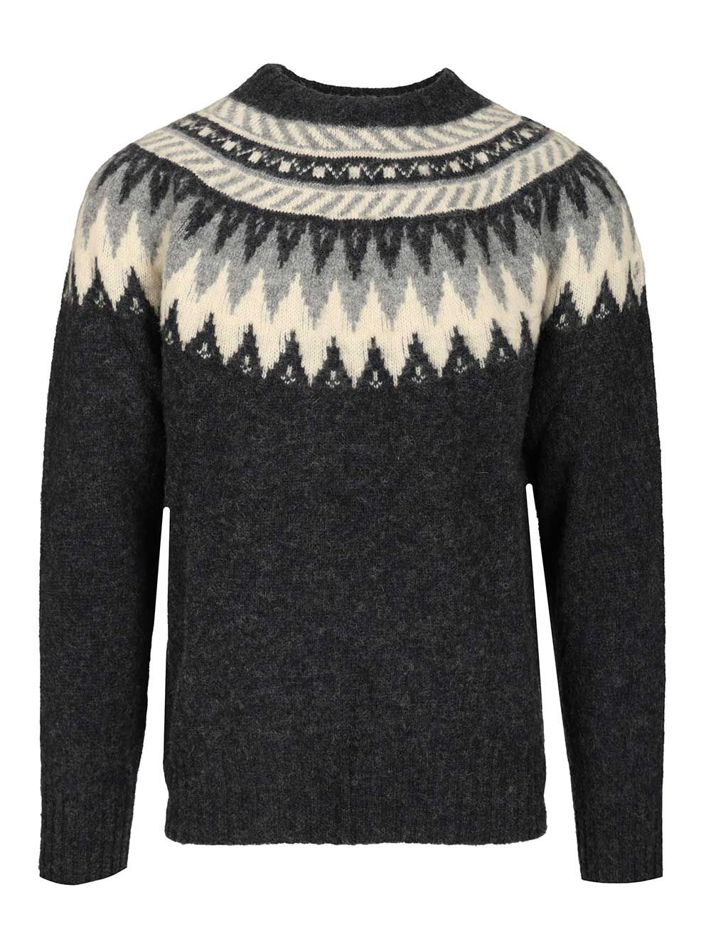 [Howlin] Knitwear FW25 MAGICIAN IN THE MOUNTAINCHARCOAL