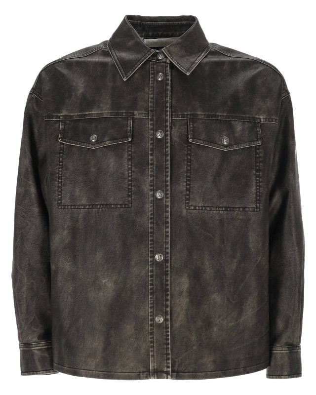 [Palm Angels] Shirts Long Sleeve FW25 PWJE009F25FAB0010710