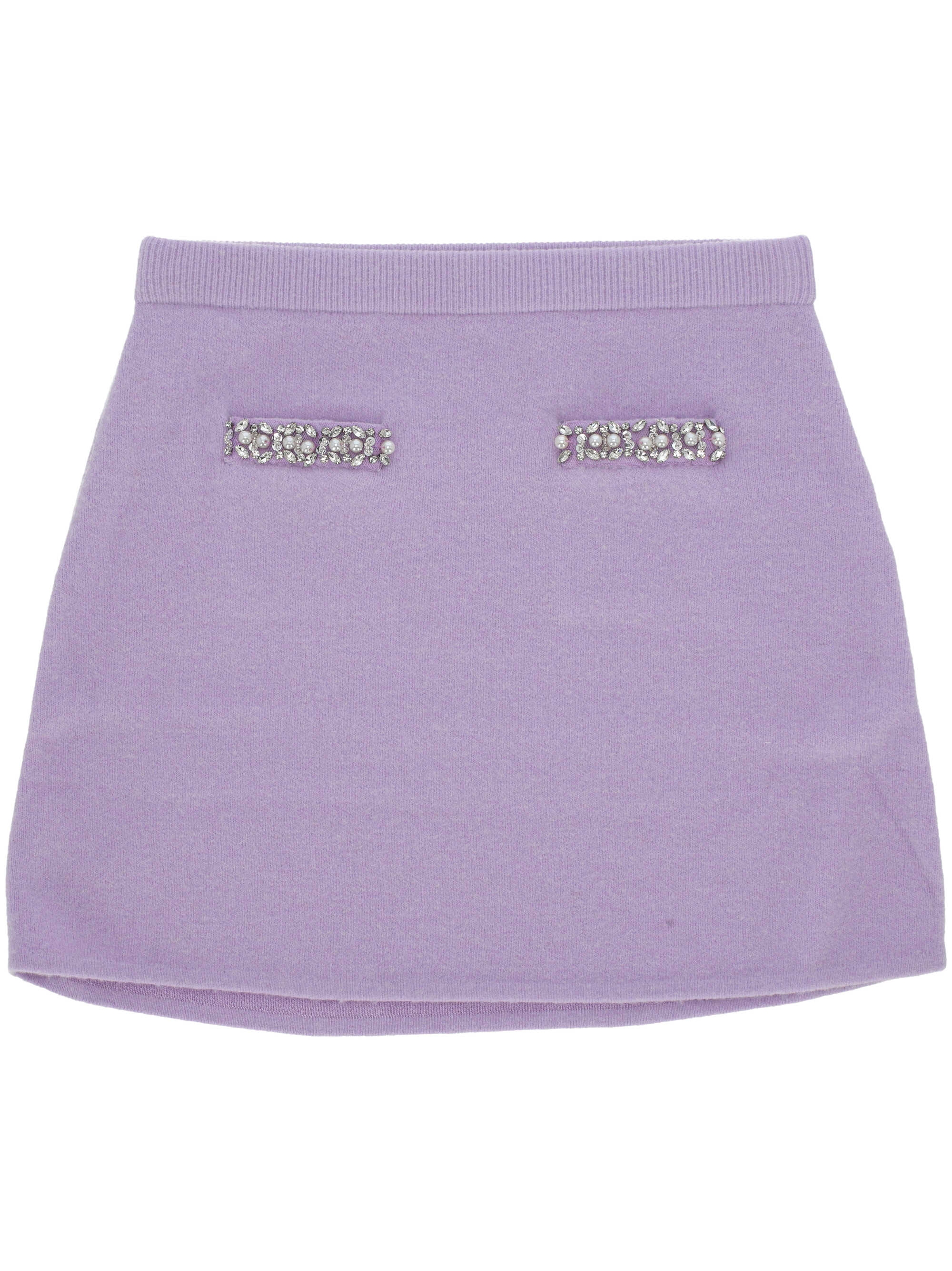 [Self - portrait] Midi skirt FW25 PF25-085SKLLILAC