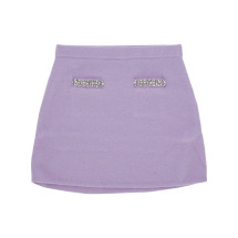 [Self - portrait] Midi skirt FW25 PF25-085SKLLILAC