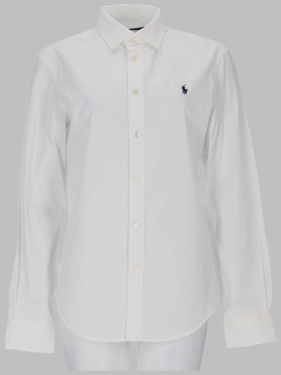 [Polo Ralph Lauren] Shirts Long Sleeve FW26 211891376_001WHITE